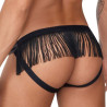 CandyMan Jockstrap à Franges Yuelao Noir